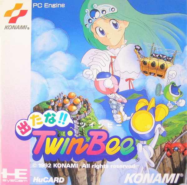 Detana: Twin Bee box art for PC Engine
